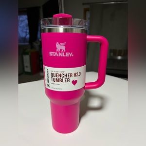BNWT Stanley hot pink 40oz tumbler